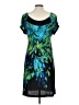 Robbie Bee Print Blue Cocktail Dress Size 12 - photo 2
