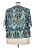 Apt. 9 100% Polyester Teal 3/4 Sleeve Blouse Size 3X - photo 2