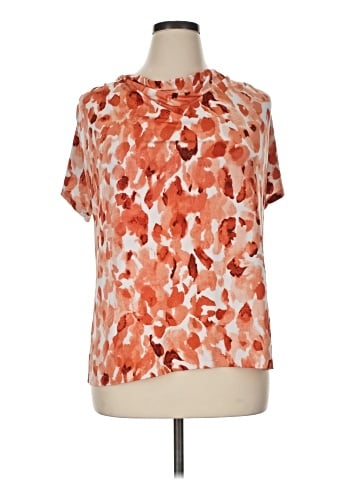 Dana Buchman Short Sleeve Blouse (view 1)