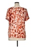 Dana Buchman Orange Short Sleeve Blouse Size 0X - photo 2
