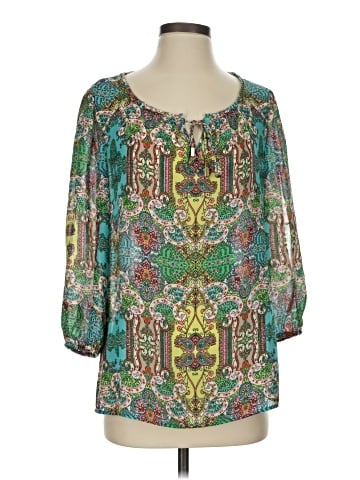 Charter Club 3/4 Sleeve Blouse (view 1)