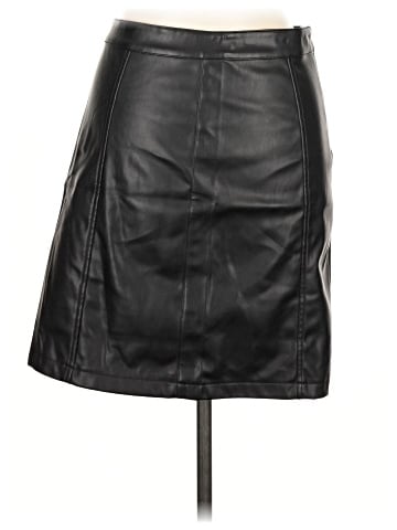 Vero Moda Faux Leather Skirt (view 2)