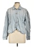 Habitual 100% Cotton Blue Denim Jacket Size Lg (3) - photo 1