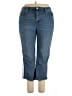 LOGO by Lori Goldstein Blue Jeans Size 18 - photo 1