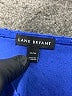 Lane Bryant 100% Polyester Blue Pullover Sweater Size 14 - 16 Plus - photo 7