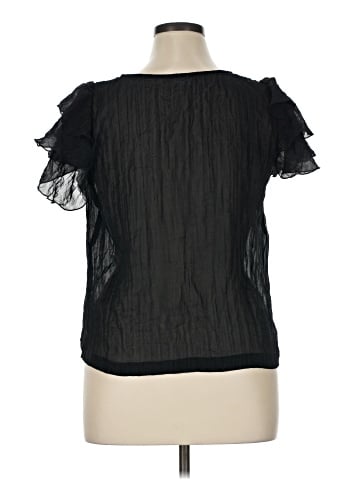 Xhilaration Short Sleeve Blouse (view 2)