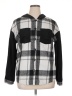 Shein Plaid Gray Fleece Size XL - photo 1