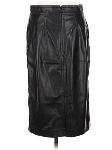 Ann Taylor Faux Leather Skirt (view 2)