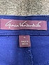 Gloria Vanderbilt Solid Blue Denim Shorts Size 14 - photo 3