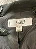 Le Suit 100% Polyester Black Blazer Size 10 Petite - photo 6
