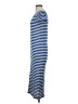 MNG Stripes Blue Casual Dress Size 2 - photo 5