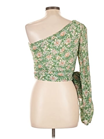 Lulus 3/4 Sleeve Blouse (view 2)
