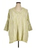 LOGO by Lori Goldstein Green Pullover Sweater Size XL - photo 1