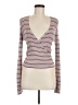 ASOS Ivory Pink Long Sleeve Top Size 8 - photo 1