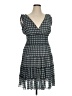 Studio M 100% Nylon Houndstooth Gray Cocktail Dress Size XL - photo 1