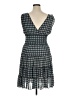Studio M 100% Nylon Houndstooth Gray Cocktail Dress Size XL - photo 2