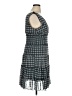 Studio M 100% Nylon Houndstooth Gray Cocktail Dress Size XL - photo 4
