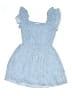 Cat & Jack 100% Recycled Polyester Hearts Blue Dress Size S (kids) - photo 1