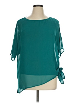 Dana Buchman Short Sleeve Blouse