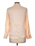 J.Crew Color Block Orange Long Sleeve Button-Down Shirt Size 6 - photo 2