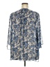 Jessica Simpson 100% Polyester Blue 3/4 Sleeve Blouse Size 2X - photo 2