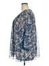 Jessica Simpson 100% Polyester Blue 3/4 Sleeve Blouse Size 2X - photo 5