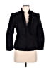 Ann Taylor LOFT 100% Cotton Black Blazer Size 6 - photo 1