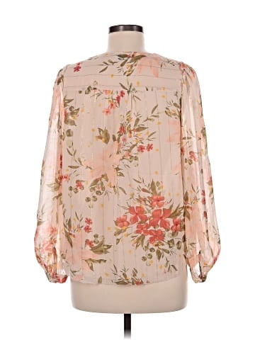 Joie 3/4 Sleeve Silk Top (view 2)