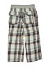 Mini Boden 100% Cotton Plaid Gray Cargo Pants Size 5 - photo 2