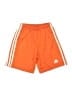 Adidas 100% Polyester Orange Athletic Shorts Size 11 - 12 - photo 1