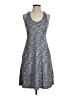 MPG Chevron-herringbone Gray Casual Dress Size S - photo 1