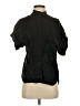 Equipment Black Short Sleeve Blouse Size S - photo 1