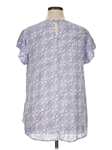 Cynthia Rowley TJX Short Sleeve Blouse (view 2)