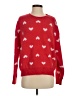 Adora Hearts Red Pullover Sweater Size S - photo 1