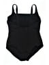TYR Solid Black One Piece Swimsuit Size 24 - photo 2