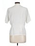 Casual Corner 100% Polyester Ivory Short Sleeve Blouse Size 10 - photo 2
