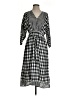 J.Crew Checkered-gingham Black Casual Dress Size XS - photo 1