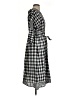 J.Crew Checkered-gingham Black Casual Dress Size XS - photo 4