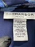Sag Harbor 100% Polyester Floral Blue Short Sleeve Blouse Size XL Petite - photo 7