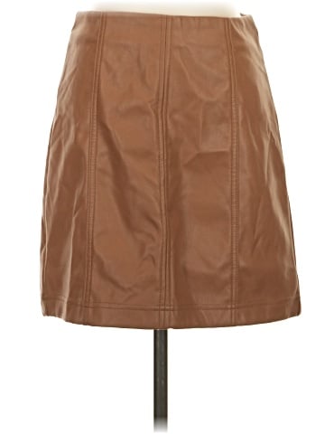 And Now This Faux Leather Skirt (view 1)