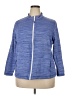 T by Talbots Blue Track Jacket Size 2X - photo 1