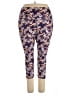 Fabletics Print Purple Leggings Size 3X - photo 1