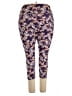 Fabletics Print Purple Leggings Size 3X - photo 2