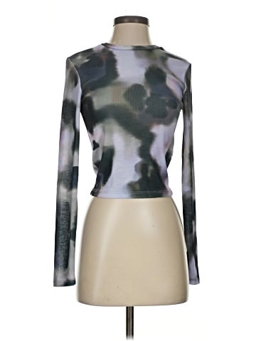 Topshop Long Sleeve Top (view 1)