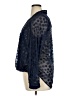 Jennifer Lopez 100% Polyester Blue Long Sleeve Blouse Size XL - photo 5