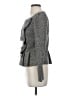 Elevenses Tweed Gray Jacket Size 2 - photo 5