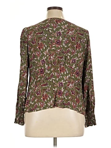 Ann Taylor LOFT Long Sleeve Blouse (view 2)
