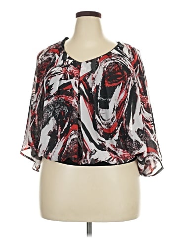 Avenue 3/4 Sleeve Blouse (view 1)