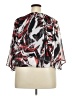 Avenue 100% Polyester Red 3/4 Sleeve Blouse Size 14 Plus - photo 2