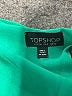 Topshop 100% Polyester Green Sleeveless Blouse Size 6 - photo 4